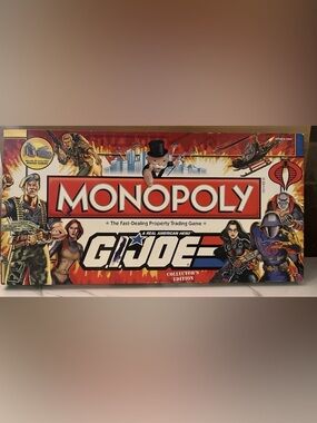 Monopoly G.I. Joe Collector's Edition Board Game - 2009